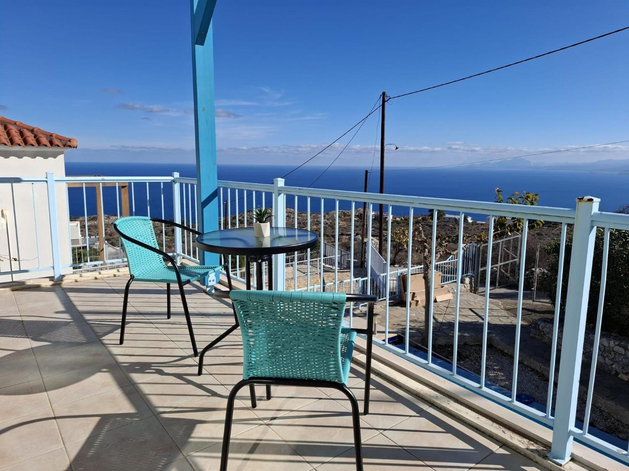 Breathtaking Sea And Mountain Views Vila Kefalás Exterior foto